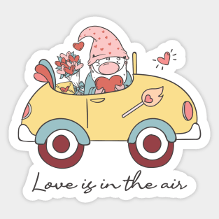 love is in the air Sticker